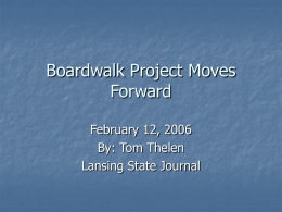 Boardwalk Project Moves Forward