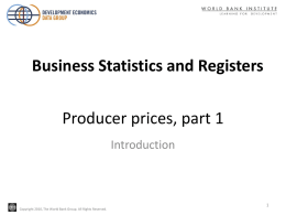 Producer Prices, 1