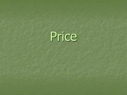Price - ghseconomics