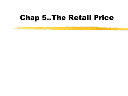 The Retail Price