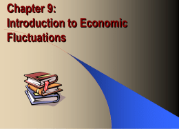 Chapter 9: Introduction to Economic Fluctuations