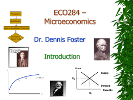 ECO285 - Macroeconomics