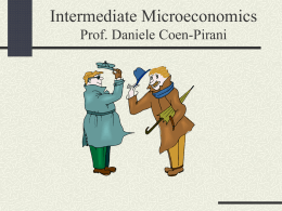 Intermediate Microeconomics 73-250