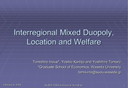 Interregional Mixed Duopoly, Location and Welfare