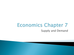 Economics Chapter 7