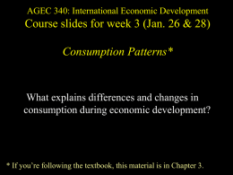 AGEC 340 Lecture Slides - Purdue Agricultural Economics