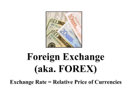 AP Macro 5-3 Foreign Exchange