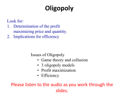 Oligopoly - HCC Learning Web