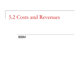 5.2 Costs, Revenues ppt ib2_5