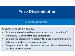 tutor2u Price Discrimination