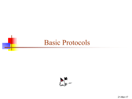 Basic Protocols