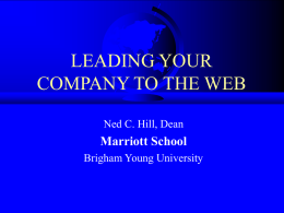 UITA Summit - Marriott School