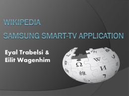 Samsung Smart-TV application