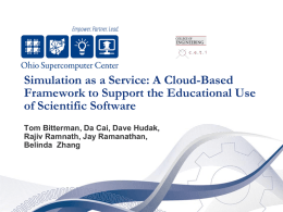 Simulation as a Service