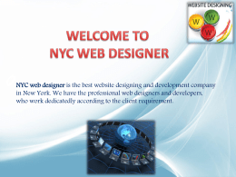 NYC Web Designer