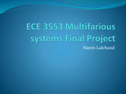 ECE 3553 Multifariou..