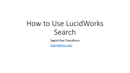 lucidworks-ist441-presentation