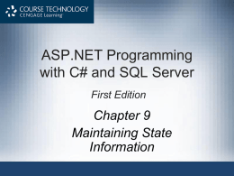 ASP.NET Programming with C# and SQL Server First Edition