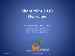 Our SharePoint Presentation - og