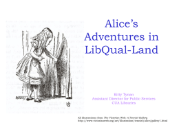 Alice’s Adventures in LibQual-Land