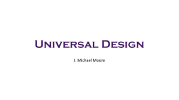 Universal Design - Texas A&M University