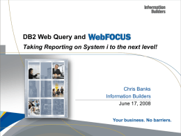 DB2 Web Query Up Sell