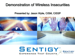 Wireless Demonstration
