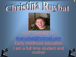 CHRISTINA RUYBAL - New Mexico State University