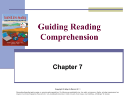 Engaging Students in Reading