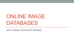 Online Image Databases - Colorado State University