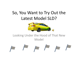 SLD Pod Cast 1