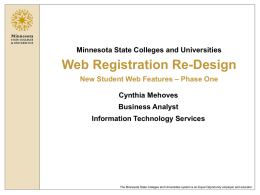 Minnesota State Colleges and Universities Education