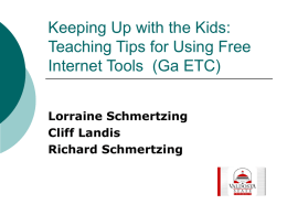 Enhance Teaching and Learning with Free Technology Tools: