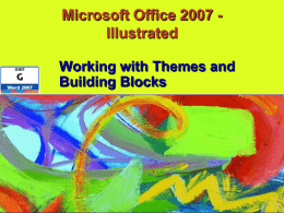 Microsoft Office Word 2007 Illustrated Complete
