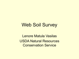 Web Soil Survey - Maryland Department of the Environment