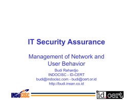 Management Network Security