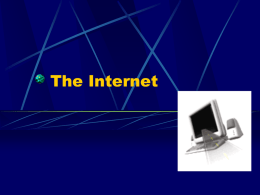 The Internet - Mr. Rydalch