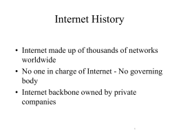 web history
