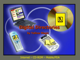 Digital Directories - Yellow Magic Incorporated