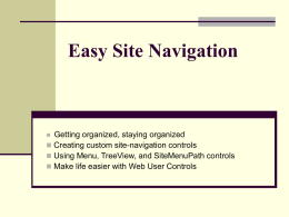 CREATING MASTER PAGES