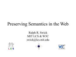 Something about Semantic Web