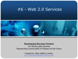 Web 2.0 Services