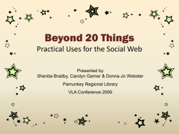 Beyond 20 Things - Pamunkey Regional Library