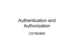 Authentication1