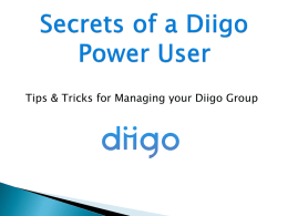 Diigo_Power_User Secrets