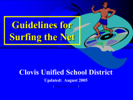 Guidelines for surfing the web - HPCCSS