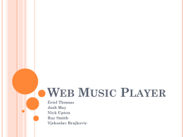 Web Music Player