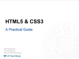 HTML5CSS3-ilin