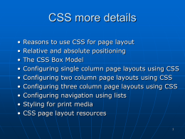 CSS part 2