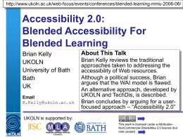Accessibility 2.0